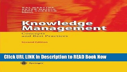 [Popular Books] Knowledge Management: Concepts and Best Practices Full Online