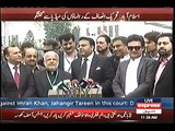 Its funny that Daniyal Aziz spends speaks only on I.K and Jhangeer tareen instead of defending his case... Fawad Chaudha