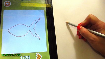 Как нарисовать золотую рыбку для детей