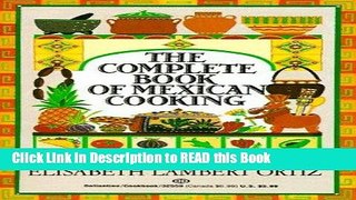 Read Book Complete Book of Mexican Cooking Full Online