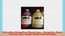 Metroplex Margaritas Mixed Case  Margarita Slush Granita Mix Frozen Drink Concentrates d9ed4506