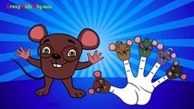 Finger Family (Rat Family) Nursery Rhyme - Kids Animation Rhymes Songs - Finger Family Song