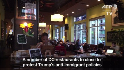 DC restaurants to close in immigrant solidarity show