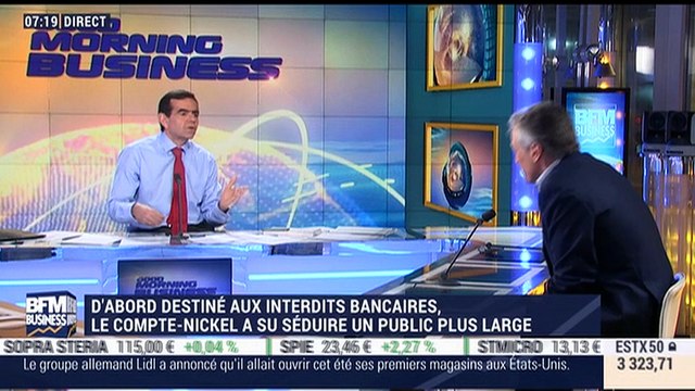Avec le Compte-Nickel, on se réapproprie son argent, on reprend le contrôle , Hugues Le Bret - 16/02