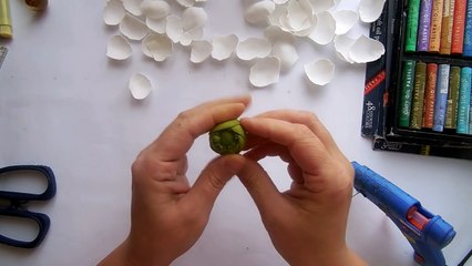 МК Заколка для волос с цветами из фоамирана своими руками.-_AnSfF_LQIw