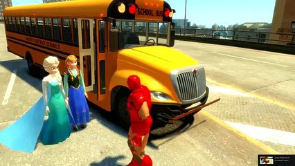 Nursery Rhymes with Wheels On The Bus Ironman Rhyme Songs for Children with Action