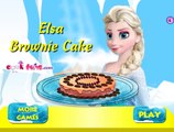 Elsa prepara вкуснятинку casero pastel de dibujos animados juego para las niñas Corazón Frío