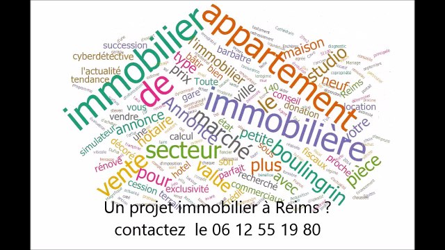 Immobilier : Immobilier Reims Boulinrin - Un appartement à Reims Mairie ou Boulingrin ? Contactez-moi
