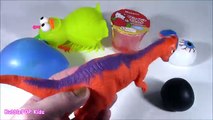 Cutting OPEN Squishy Hello Kitty PUDDING! Crunch Dinosaur Eyeball! Homemade SLIME Stress BALL! FUN