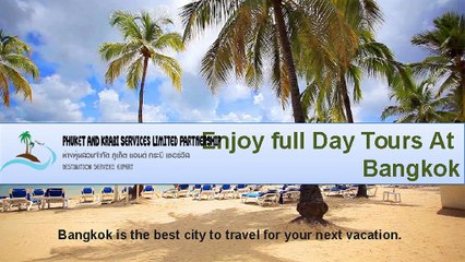 Why Don't You Plan For Bangkok On Your Next Vacation