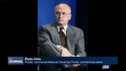 Puzder, nommé secrétaire au Travail par Trump, contraint à se retirer