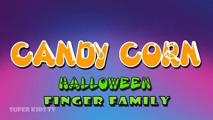 Candy Corn Finger Family | Halloween Finger Family - Finger Family Nursery Rhymes
