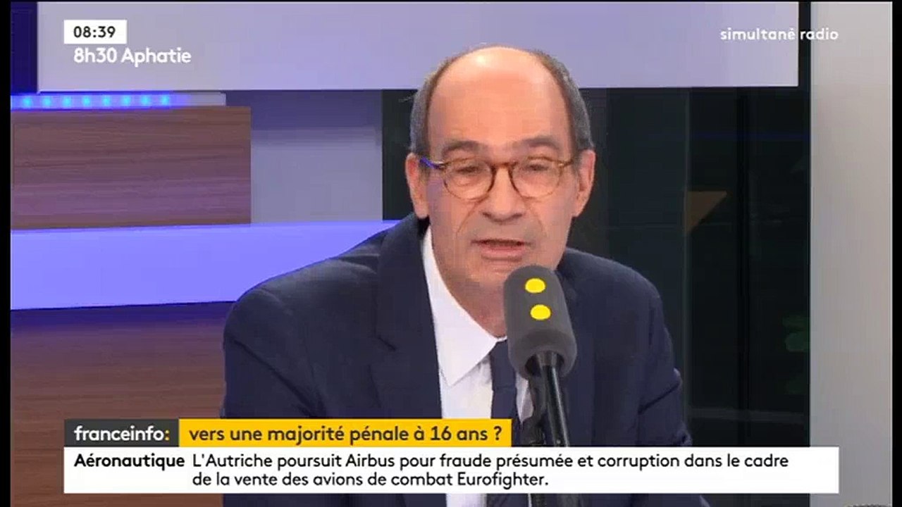 Woerth : le déjeuner Sarkozy-Fillon "'n'a rien à voir" avec l'idée de majorité pénale à 16 ans