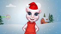 Wish You A Merry Christmas Song with Tom Cat 3D Nursery Rhymes for Children