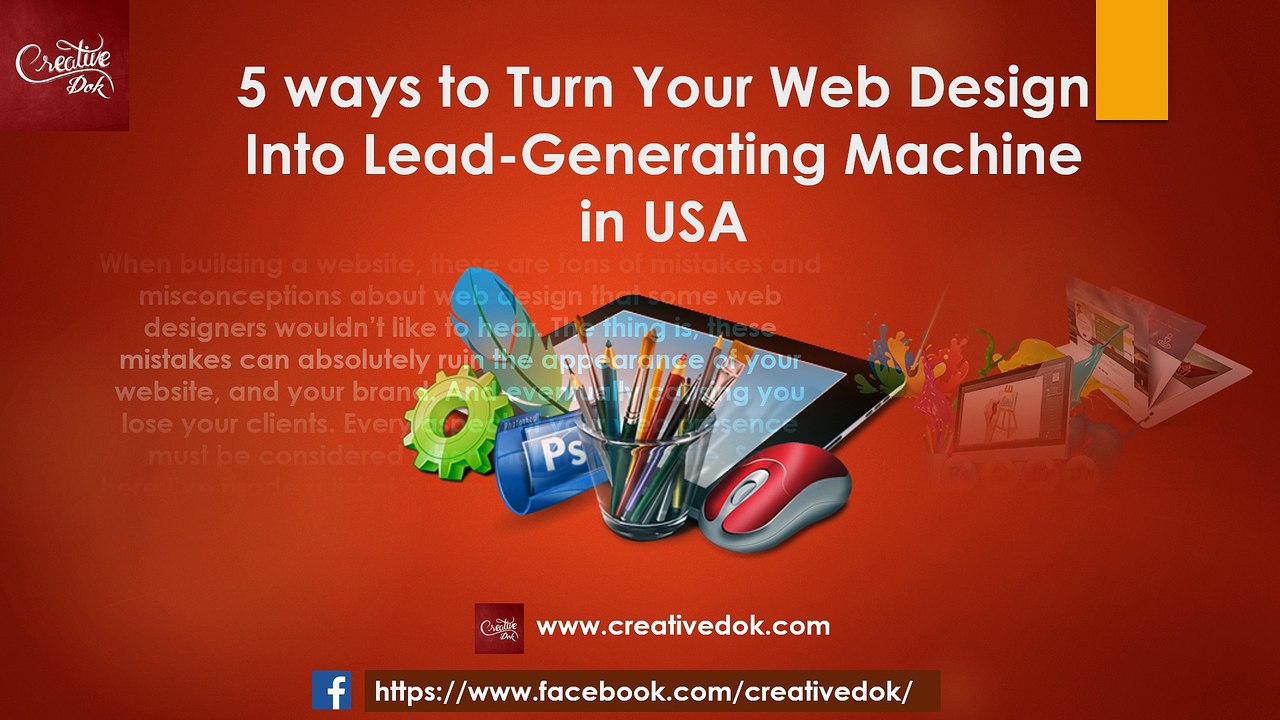 5 ways to Turn Your Web Design Into Lead-Generating Machine in USA