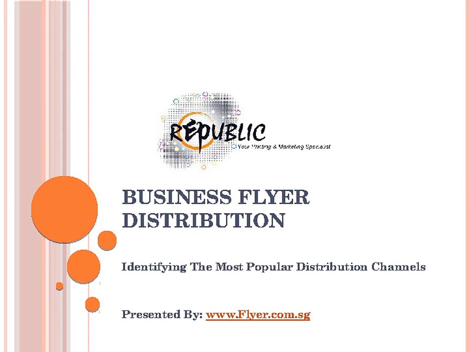 Business Flyer Distribution