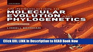 Best PDF An Introduction to Molecular Evolution and Phylogenetics Kindle