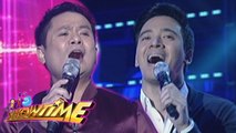 It's Showtime: Erik Santos and Ogie Alcasid sing 