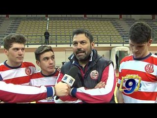 Futsal "Barletta" - CMB Futsal Team | Post gara Leo Ferrazzano - allenatore Futsal Barletta