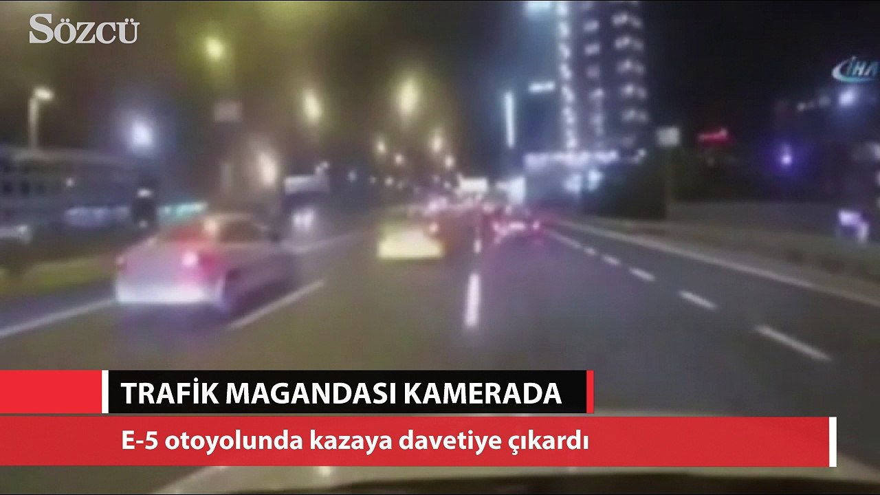 Trafikte makas atan maganda kamerada