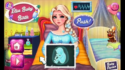 Newest Frozen Elsa Baby Birth Game Episode-Baby Birth Games Online-Frozen Inspired Videos
