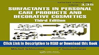Books Surfactants in Personal Care Products and Decorative Cosmetics, Third Edition (Surfactant