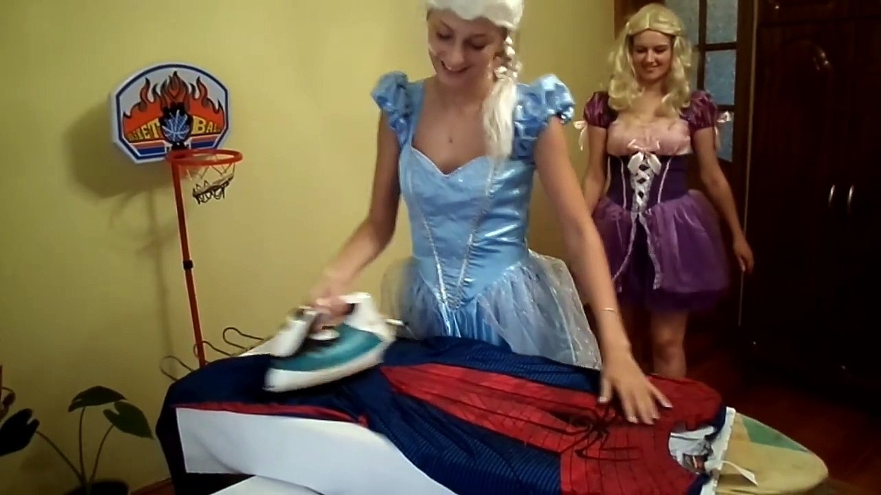 Congelados la Sirena de Aseo de Escape y Spiderman w/ Maléfica Joker Elsa Divertida Película de Superhéroes En R