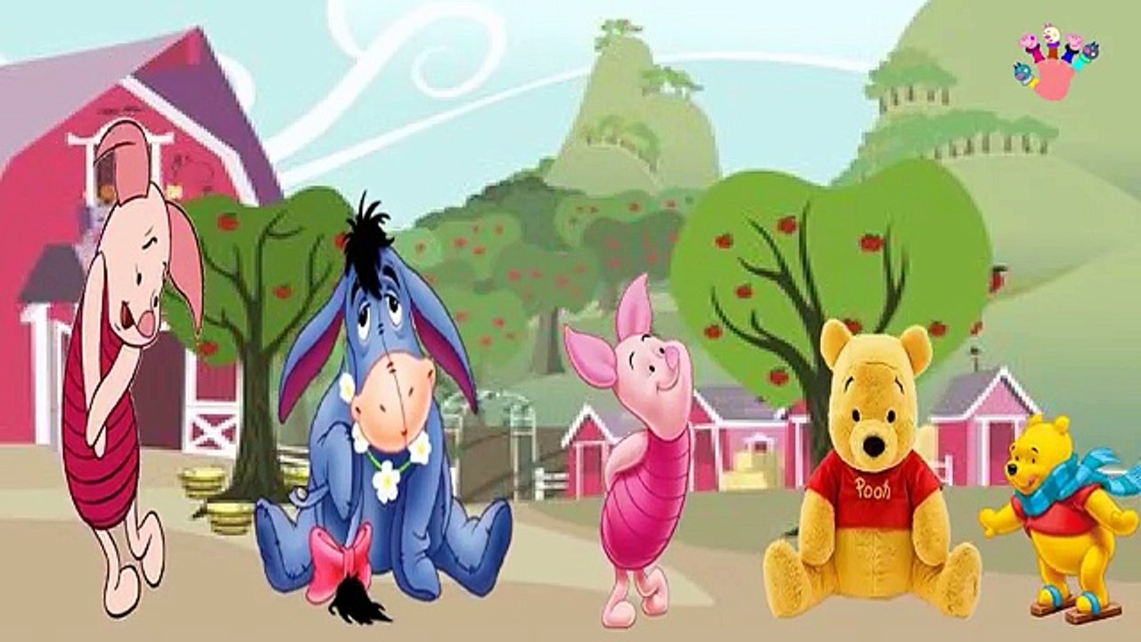 [ WINNIE THE POOH ]Finger Family Nursery clhildren rhymes | Finger family songs kids rhymes