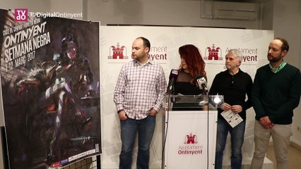 Presentació Setmana Negra Ontinyent 2017