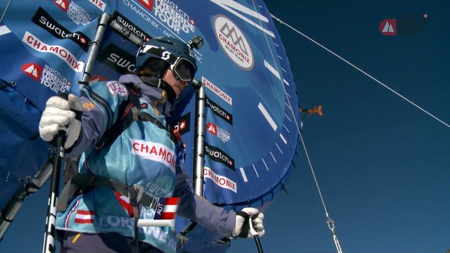 Winning run Lorraine Huber - Chamonix-Mont-Blanc staged in Vallnord-Arcalís FWT17