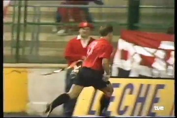 02.10.1991 - 1991-1992 UEFA Cup 1st Round 2nd Leg CA Osasuna 4-0 Slavia Sofia