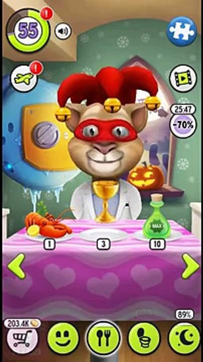 My Talking Tom Level 10000 - Gameplay Great Makeover for Children HD