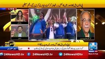 najam sethi badely exposed run a way from live show