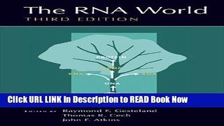 Best PDF The RNA World, Third Edition (Cold Spring Harbor Monograph Series) Kindle