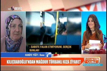 Saldırıya uğrayan türbanlı kızın annesi: Beni de taciz ettiler