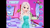 ᴴᴰ ♥♥♥ Disney Frozen Games - Frozen Princess Elsa Hair Care - Baby videos games for kids