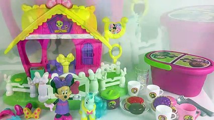 Jugamos con Minnie Mouse Hípica Masha y el Oso Picknick Minnie Mouse Stable Masha and the Bear