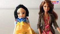 BARBIE GIRL DOLLS, Color Me Cute Girl, Snow White Doll - Collection Toys Video For Kids