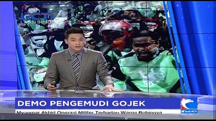 Demo Pengemudi Gojek Ricuh