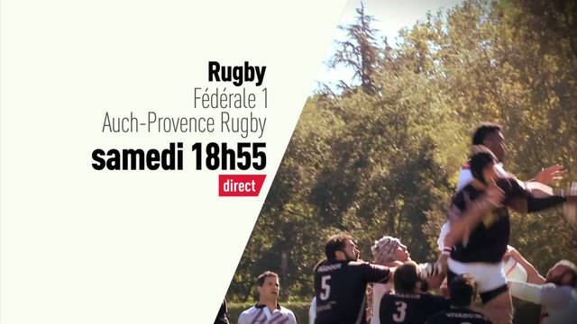 Rubgy - Fédérale 1 : Auch vs Provence Rugby Bande annonce