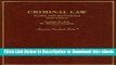 [Read Book] Criminal Law Cases and Materials, 6th Edition Mobi