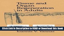 Books Tissue and Organ Regeneration in Adults Free Books