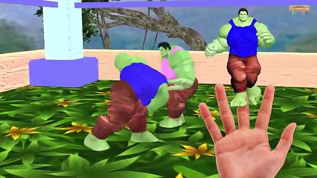 Учим цвета с цветами Слон Человек-паук семья палец животных Finger семья потешки