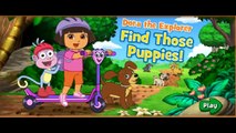 Dora The Explorer : Find Those Puppies Full episodes Games for kids English