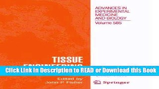 Books Tissue Engineering (Advances in Experimental Medicine and Biology) Free Books