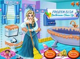 Disney Frozen Games - Frozen Elsa Bathroom Clean Up – Best Disney Princess Games For Girls