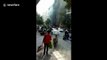 Gas cylinder explodes in China
