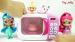 Shimmer and Shine Magic Play Doh Cooking Microwave Oven Playset with Peppa Pig Friends