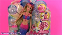 Barbie BubbleTastic Mermaid Doll! Bubbles Fly out of Her Mermaid Tail!