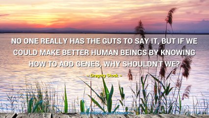 Gregory Stock Quotes